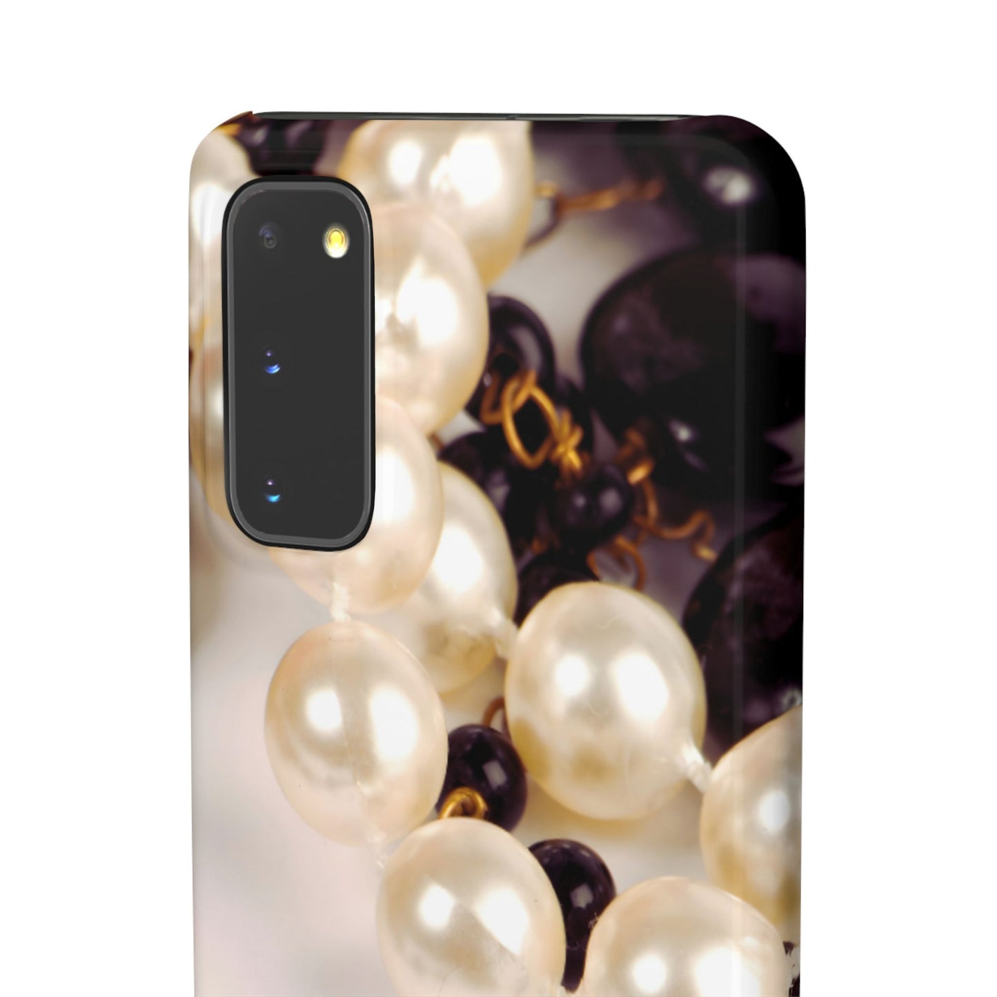 Snap Phone Case – Noir Pearl