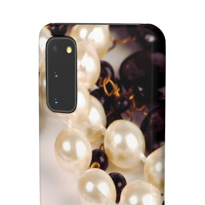 Snap Phone Case – Noir Pearl