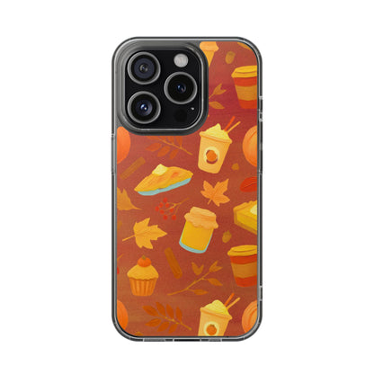 Clear Magnetic Phone Case – Fall Favorites – Compatible with iPhone 13–16 Series