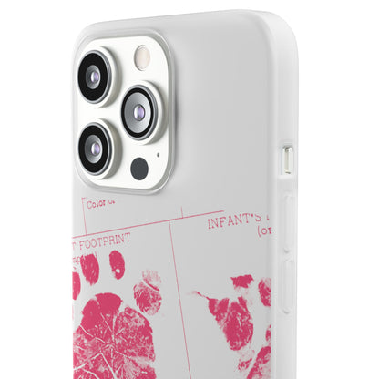 Flexi Case – Mom’s Little Pink Footprints
