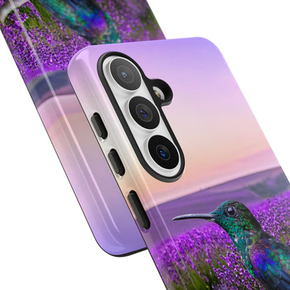 Protective Phone Case – Hummingbird Reverie