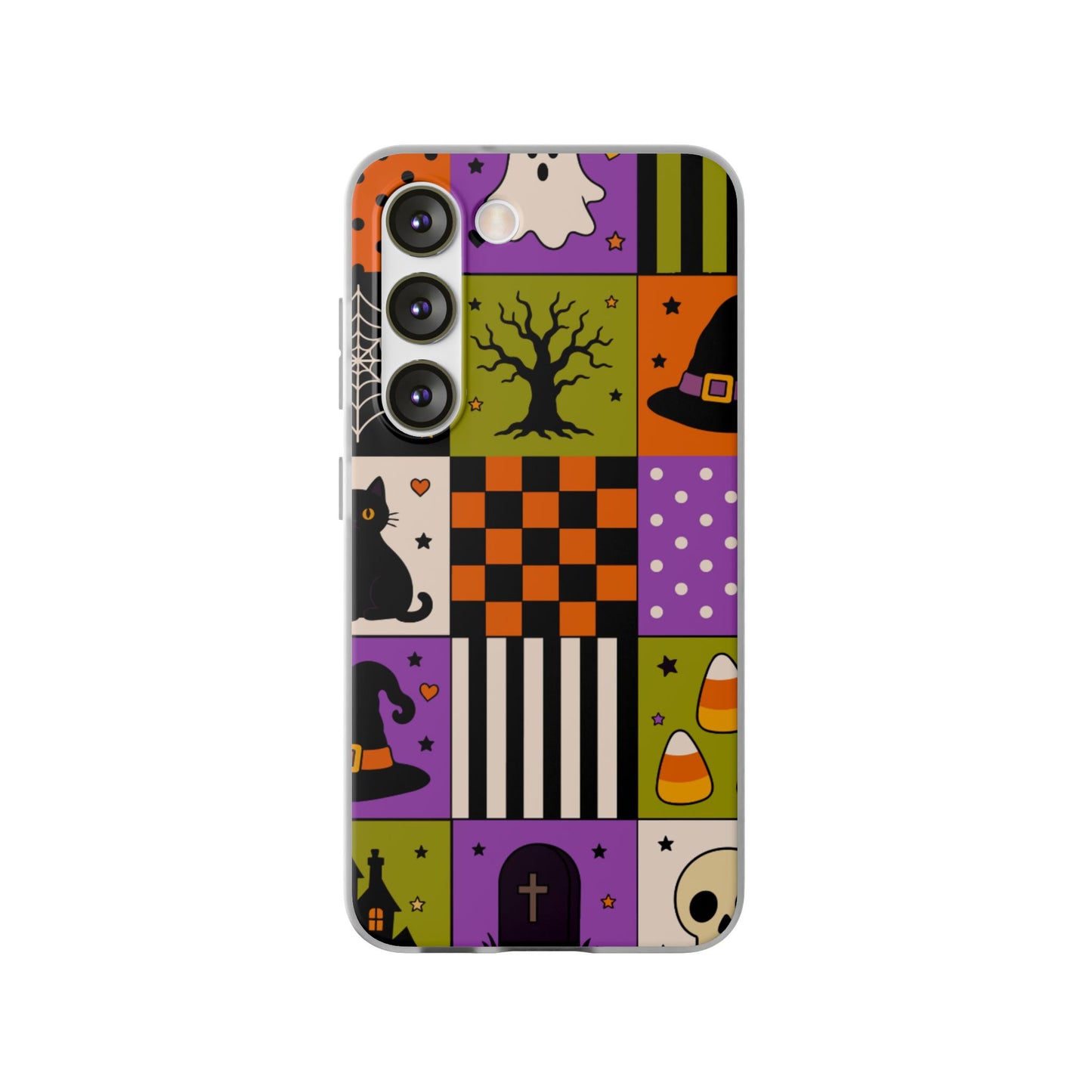 Flexi Case – Spooky Patchwork