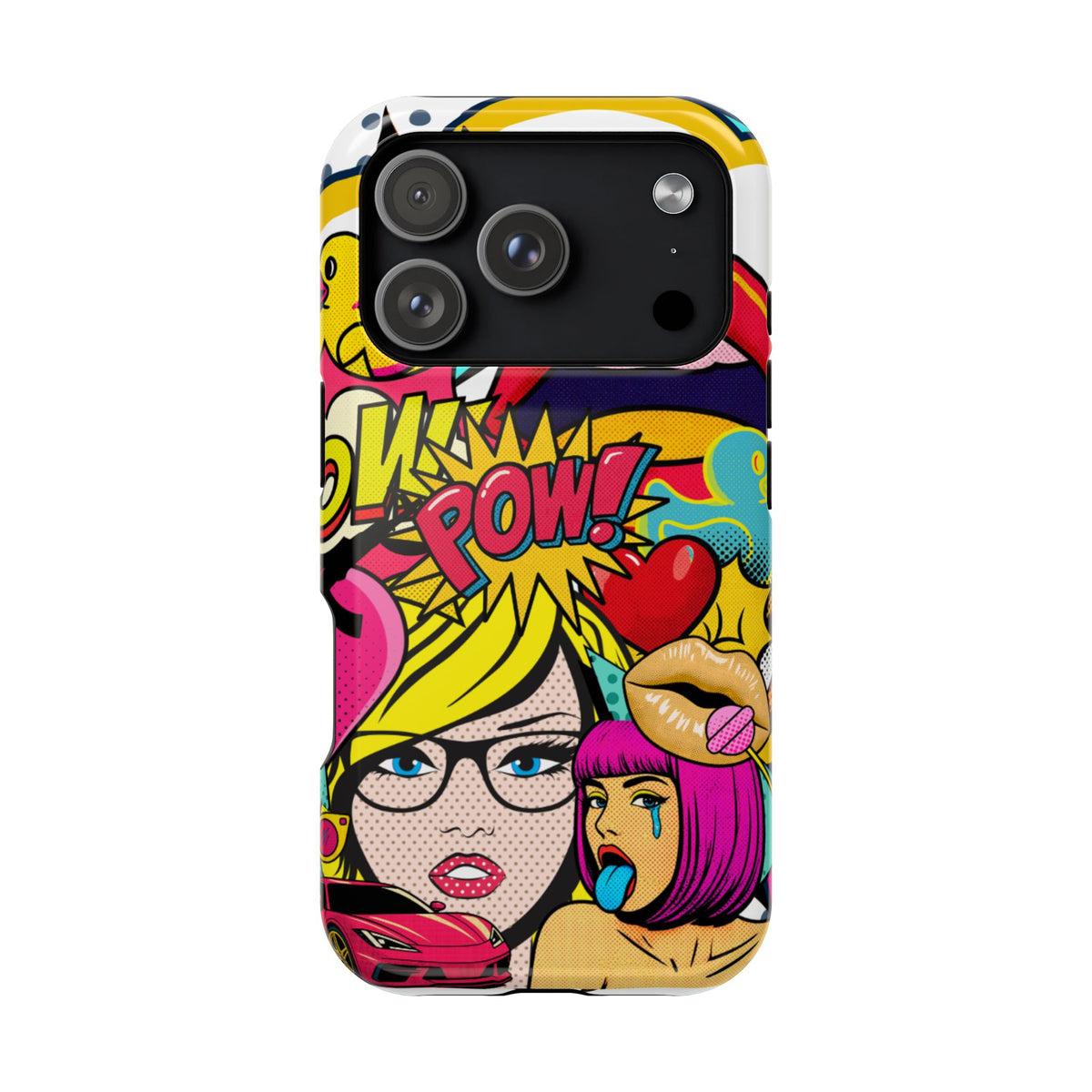 Impact-Resistant Phone Case – Pop Off – Compatible with iPhone 11–17 & Samsung Galaxy S22–S26 Series