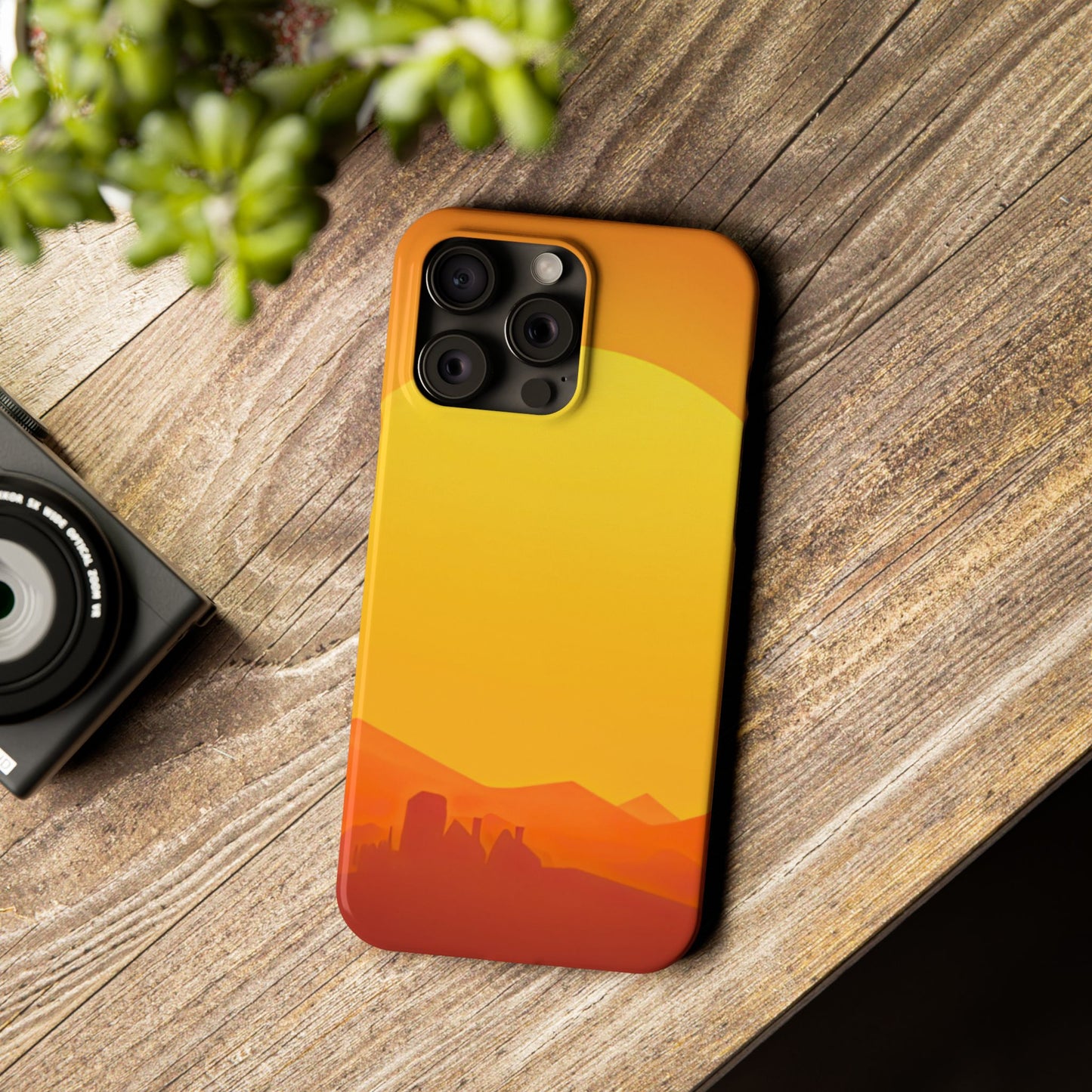 Slim Phone Case – Desert Sunrise