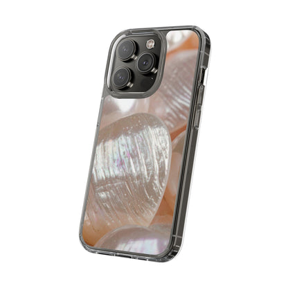 Clear Phone Case – Blush Pearl