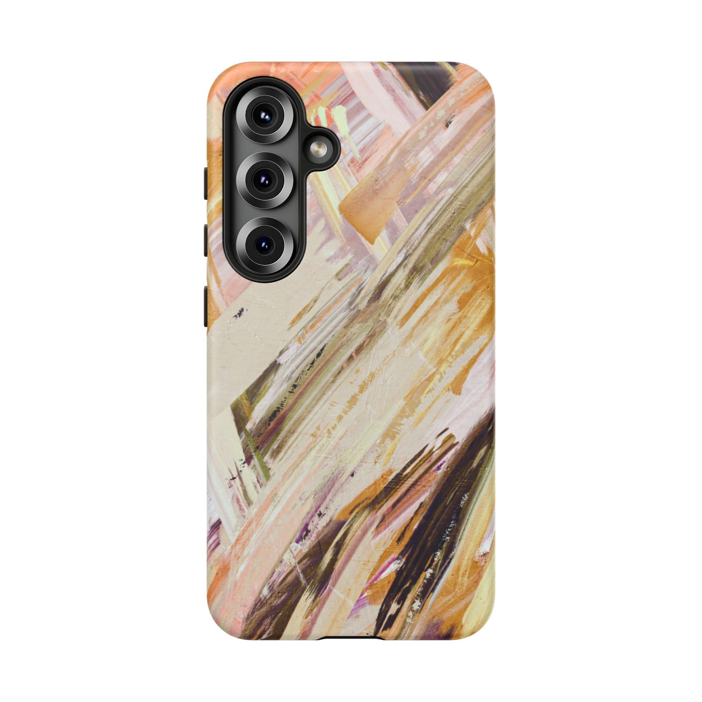 Protective Phone Case – Brush & Bronze