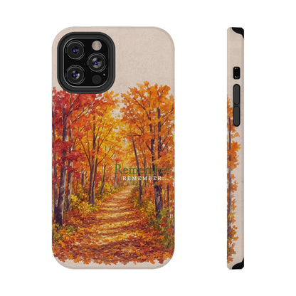 Impact-Resistant Phone Case – Autumn Remembered – Compatible with iPhone 11–17 & Samsung Galaxy S22–S26 Series
