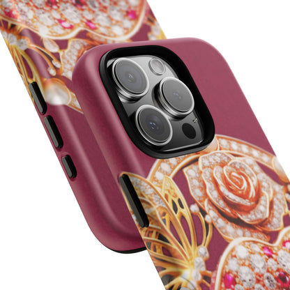 Protective Phone Case – Kiss of Gold