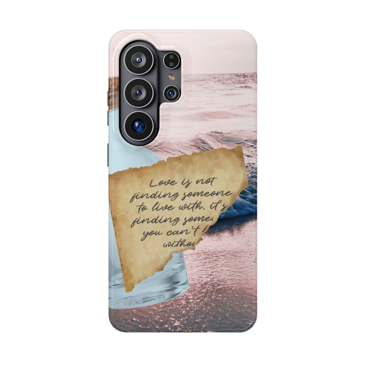Impact-Resistant Phone Case – Written in the Tide – Compatible with iPhone 11–17 & Samsung Galaxy S22–S26 Series