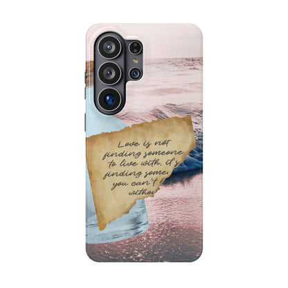 Impact-Resistant Phone Case – Written in the Tide – Compatible with iPhone 11–17 & Samsung Galaxy S22–S26 Series