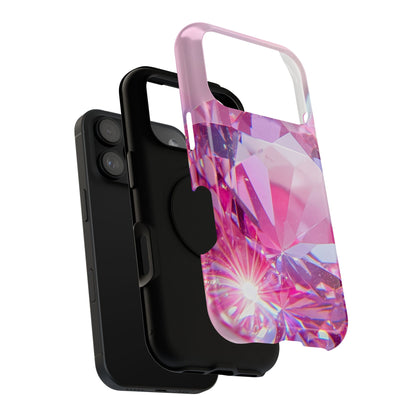 Impact-Resistant Phone Case – Pink Ice