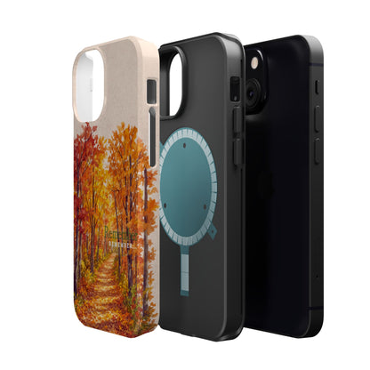 Wireless-Charging Compatible Case – Autumn Remembered – Compatible with iPhone 13–17 & Samsung Galaxy S25–S26 Series