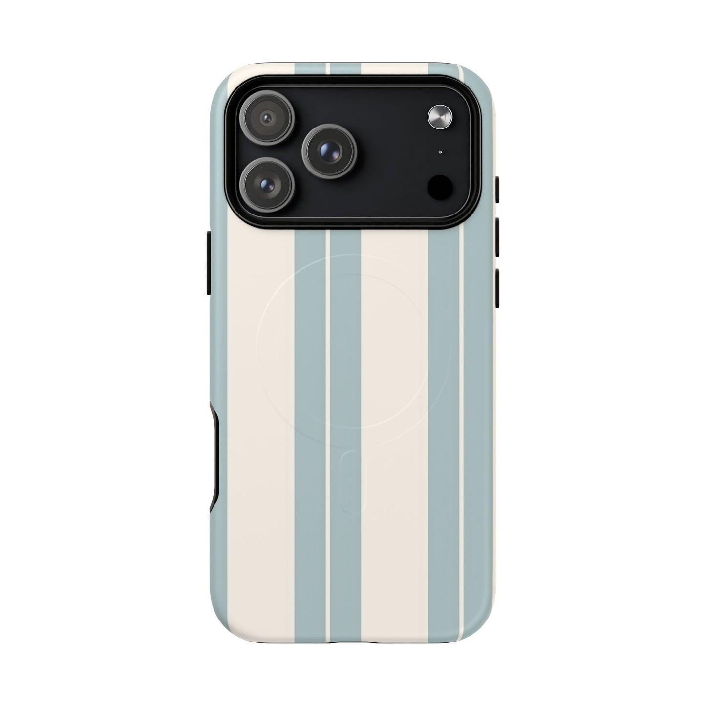 Protective Magnetic Phone Case - Coastal Stripe
