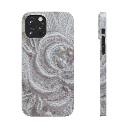 Slim Phone Case – Lace Veil