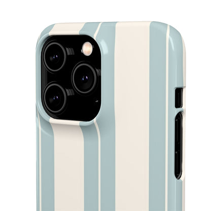 Snap Phone Case – Coastal Stripe