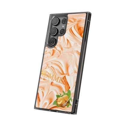 Clear Phone Case – Peach Sorbet
