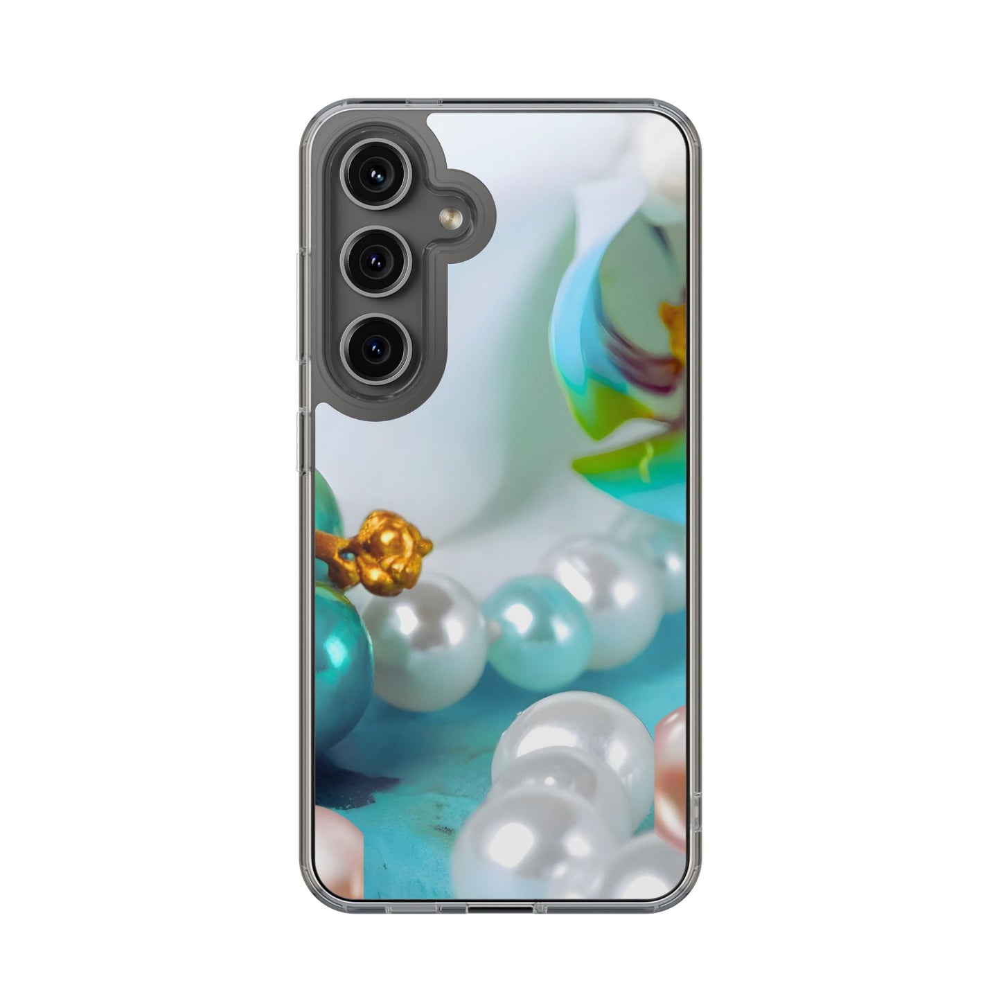Clear Phone Case – Mermaid's Pearl