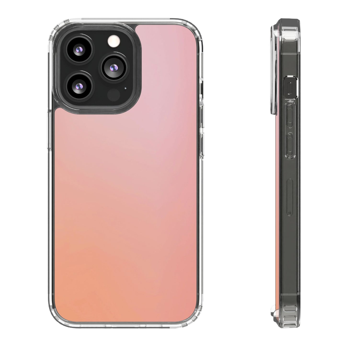 Clear Phone Case – Peachy Calm
