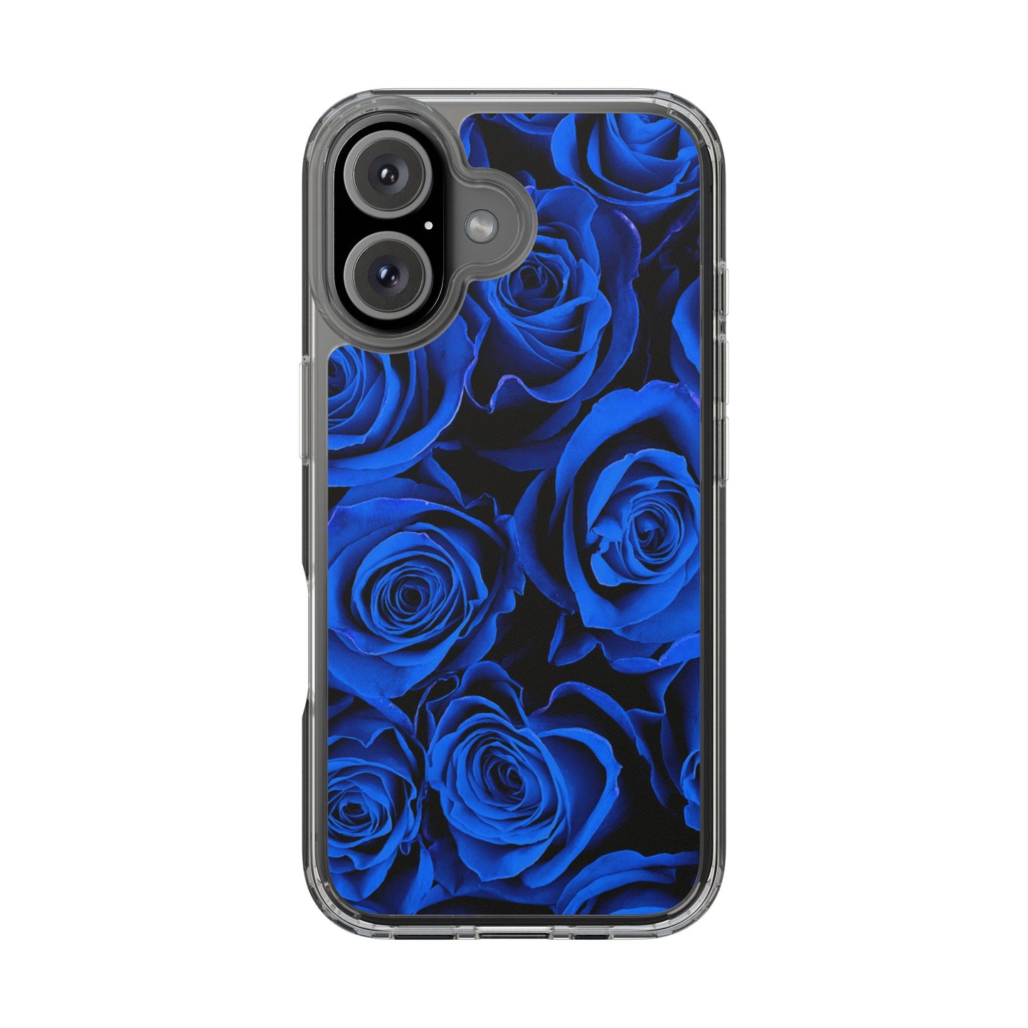 Clear Phone Case – Midnight Bloom