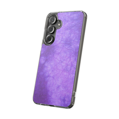 Clear Phone Case – Neon Dusk