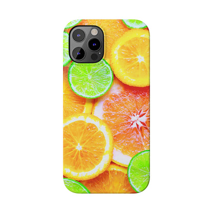 Slim Phone Case – Sunkissed Citrus