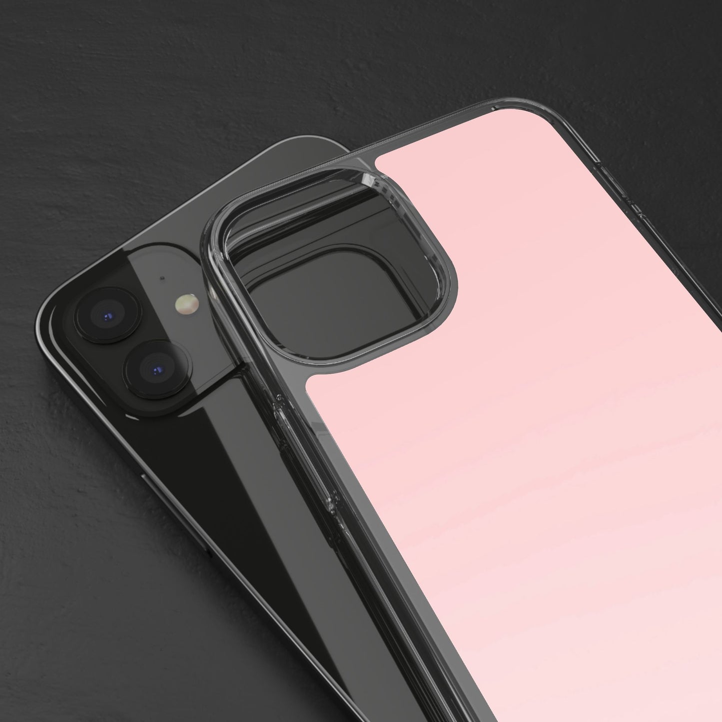 Clear Phone Case – Soft Blush