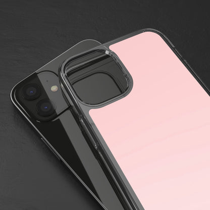 Clear Phone Case – Soft Blush