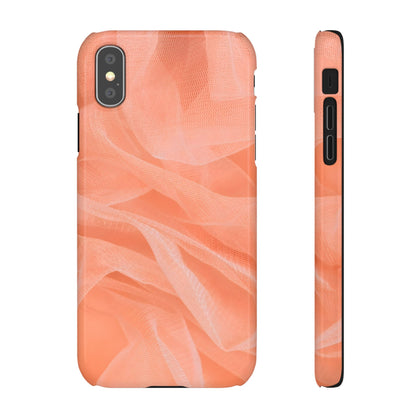Snap Phone Case – Coral Veil