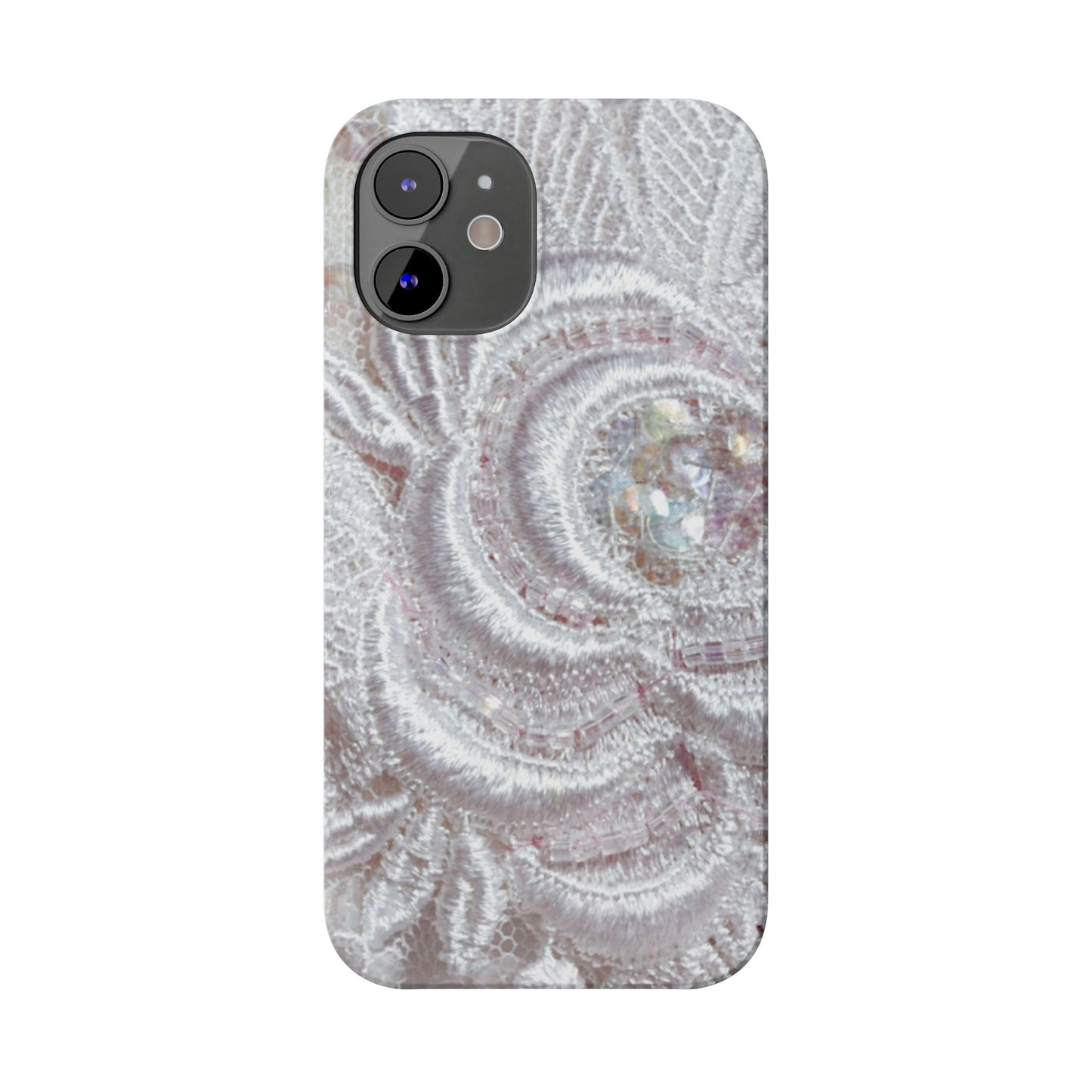 Slim Phone Case – Lace Veil