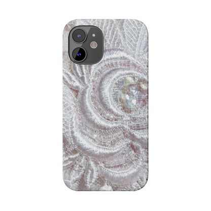 Slim Phone Case – Lace Veil