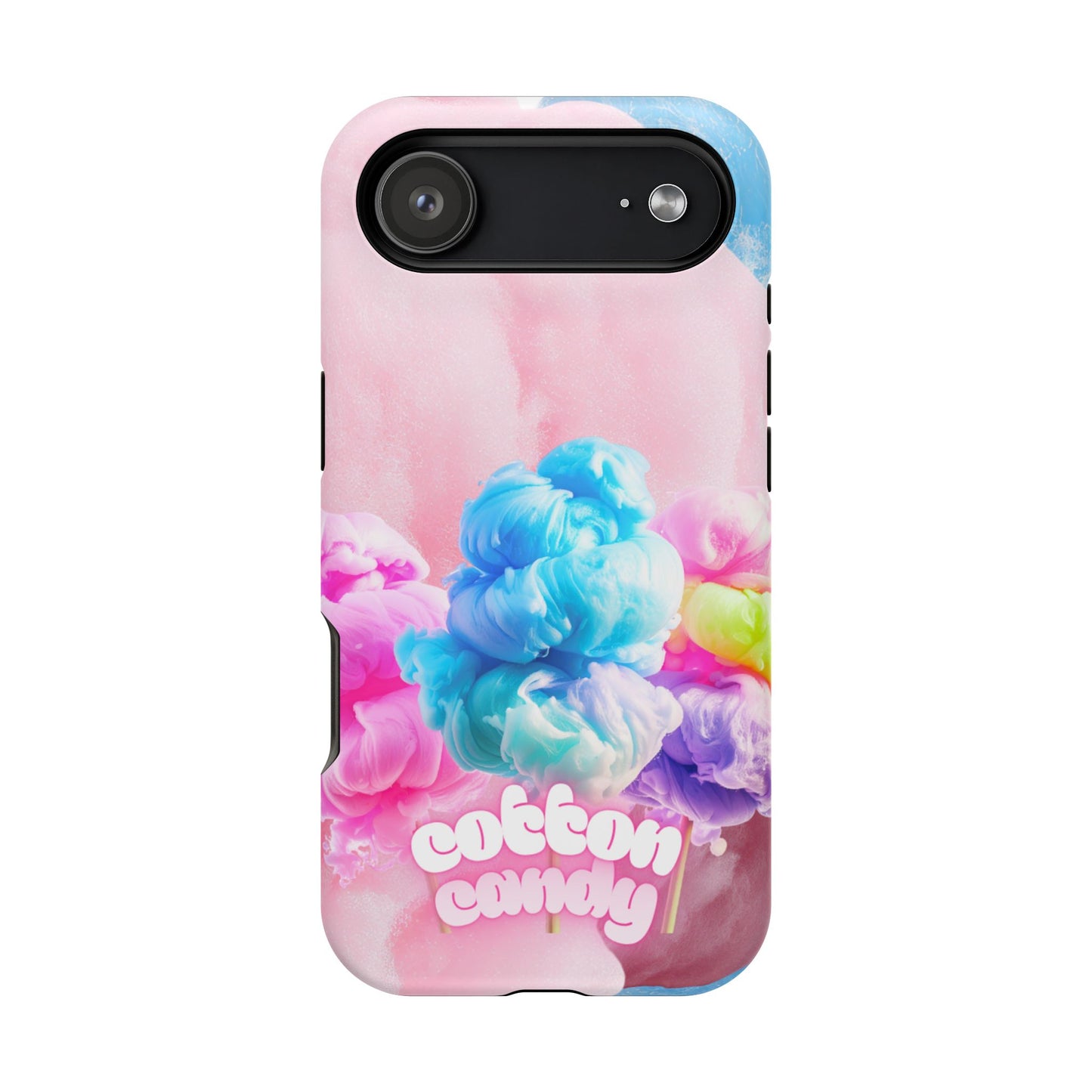 Wireless-Charging Compatible Case – Cotton Candy Dream