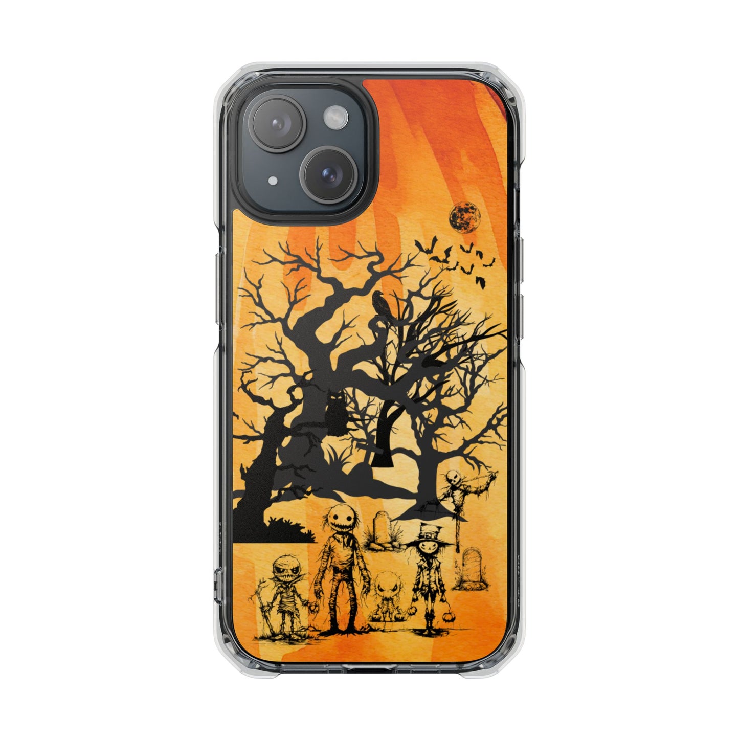 Clear Magnetic Phone Case – Hollow Night