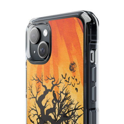 Clear Magnetic Phone Case – Hollow Night