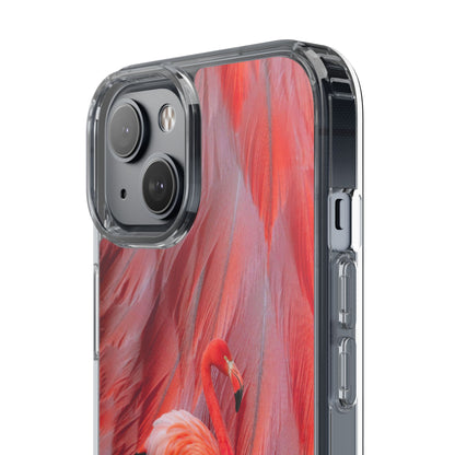 Clear Phone Case – Scarlet Plume