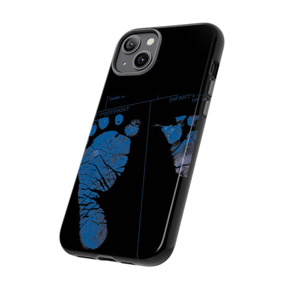 Protective Phone Case – Mom’s Little Blue Footprints