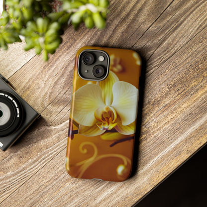 Protective Phone Case – Amber Orchid