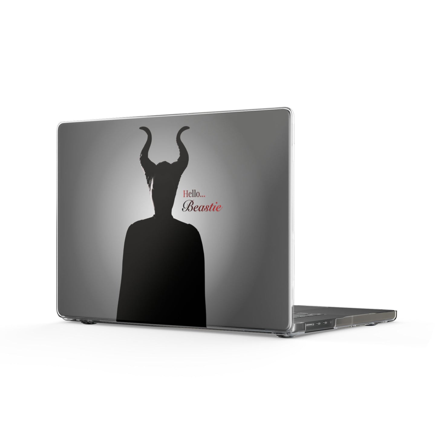 Clear Laptop Case – Hello Beastie
