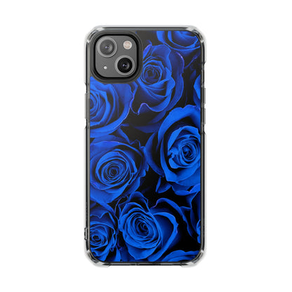 Clear Magnetic Phone Case – Midnight Bloom