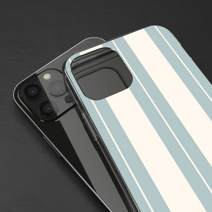 Clear Phone Case – Coastal Stripe
