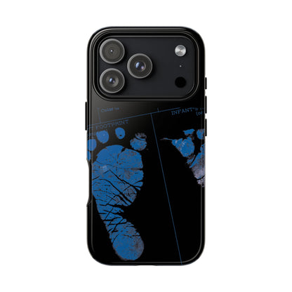 Protective Phone Case – Mom’s Little Blue Footprints