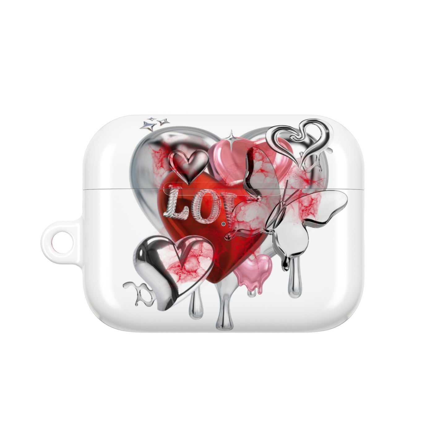Wireless Earbud Case Cover – Chrome Love