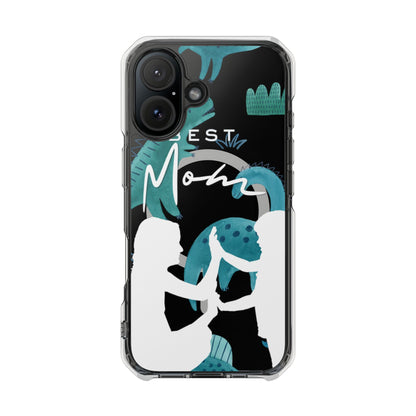 Clear Magnetic Phone Case – Best Mom: My Little Boy
