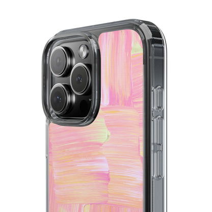 Clear Phone Case – Sorbet Stroke