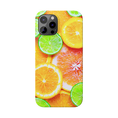 Slim Phone Case – Sunkissed Citrus