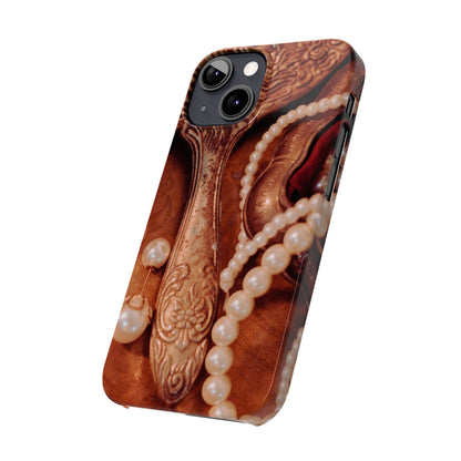 Slim Phone Case – Bronze Vanity