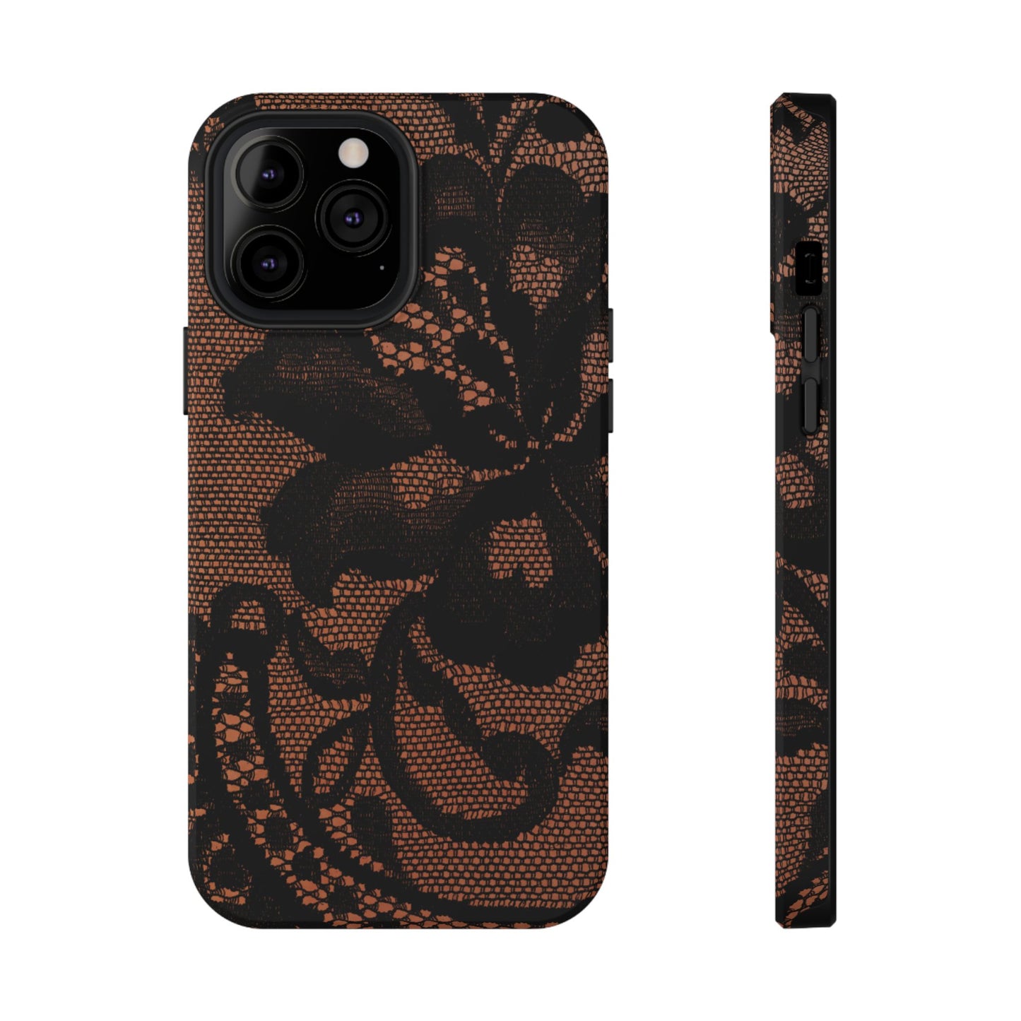 Impact-Resistant Phone Case – Ember Lace