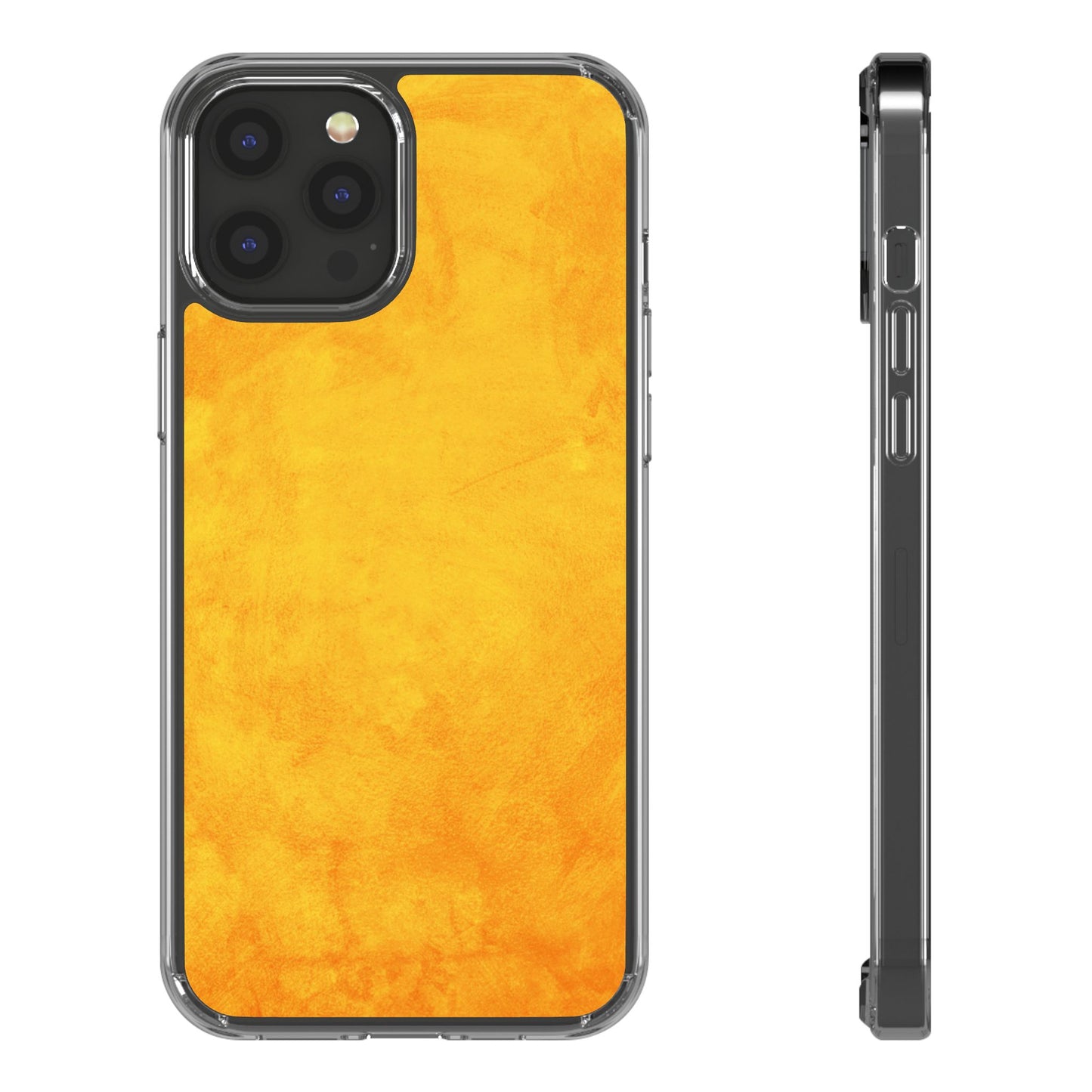 Clear Phone Case – Saffron Smoke