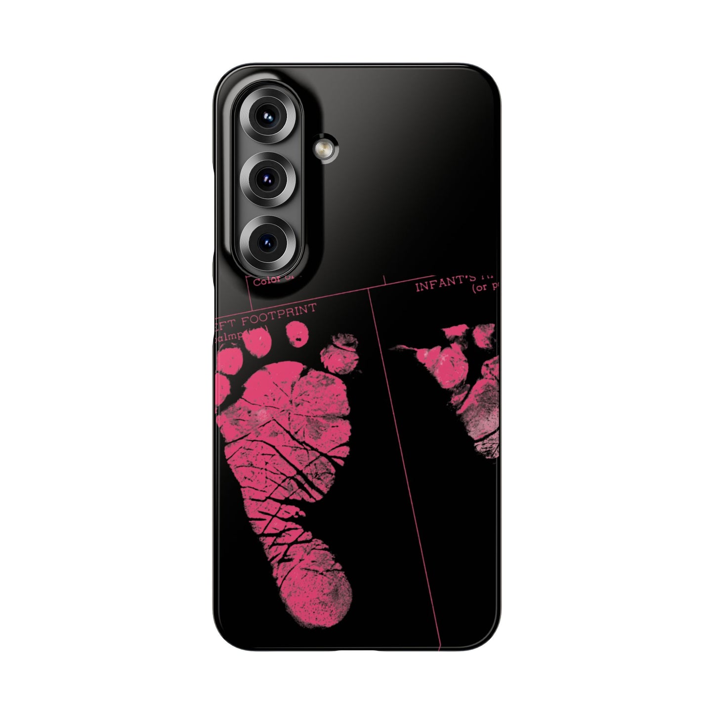 Snap Phone Case – Mom’s Little Pink Footprints