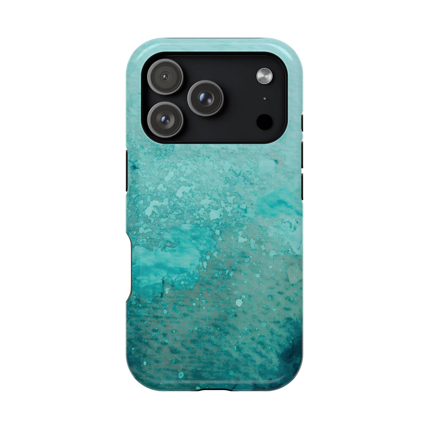 Wireless-Charging Compatible Case – Sea Glass