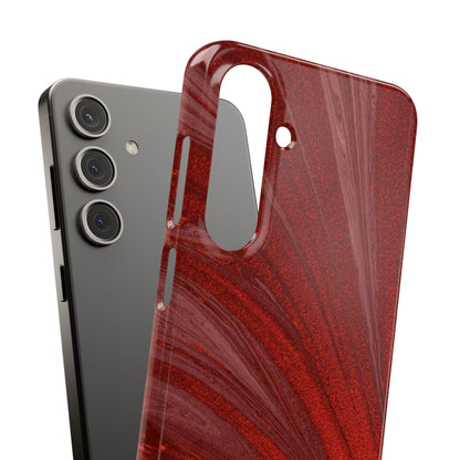 Snap Phone Case – Crimson Current